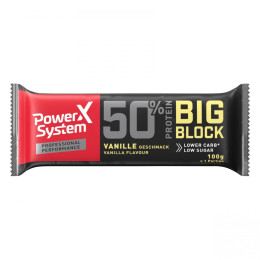Čokoladica Indiana Jerky Power System Big Block 50% Vanilla Bar 100g