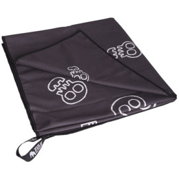 Ručnik Zulu Light 60x120 cm lebky crna