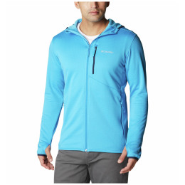 Muške funkcionalne majice dugih rukava Columbia Park View™ Fleece Full Zip Hoodie svijetlo plava