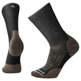 Čarape Smartwool Phd Outdoor Light Crew crna BlackFossil