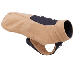 Odjeća za psa Ruffwear Timberline Fuse™ Fleece Vest bež Driftwood
