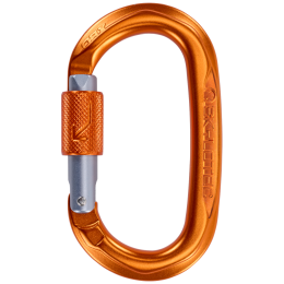 Karabiner Climbing Technology Obx BG (brilock gate) narančasta/siva Titanium/Orange/Titanium
