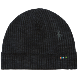 Kapa Smartwool Thermal Merino Rib Beanie crna CHRCL HEATHER