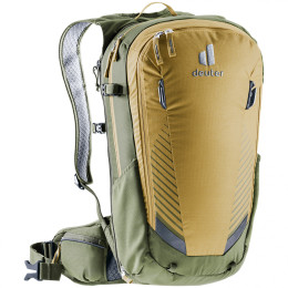 Ruksak Deuter Compact EXP 14 zelena/smeđa caramel-khaki