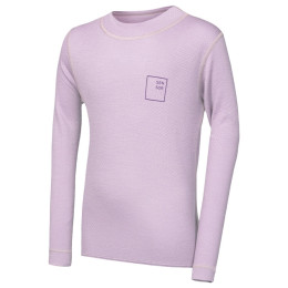 Dječja funkcionalna majica Sensor Merino DF Logo Up Mystic Violet