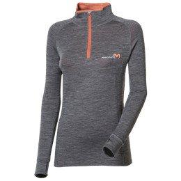 Ženska funkcionalna majica Progress MB TRZZ 47PR siva GrayMelter/Apricot