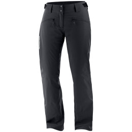 Ženske skijaške hlače Salomon Edge Pant W crna DEEP BLACK