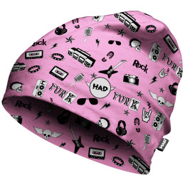 Dječja kapa H.A.D. Fleece Beanie Kids Pink Punk