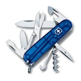 Nož Victorinox Climber plava transparentna TransBlue