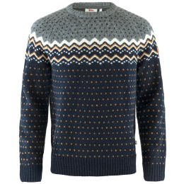 Muški džemper Fjällräven Övik Knit Sweater M plava Dark Navy