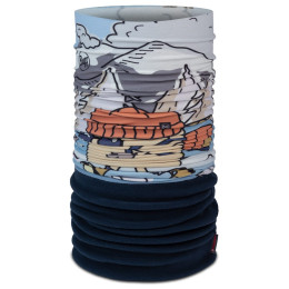 Dječji višenamjenski šal Buff Polar Youth višebojna blue