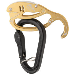 Osigurač AustriAlpin Automatski osigurač FISH s karabinerom HMS RONDO crna