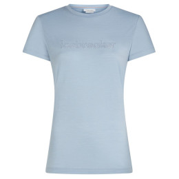 Ženska funkcionalna majica Icebreaker Women M 150 Tech Lite SS Tee IBStitchlin svijetlo plava Zinc Blue