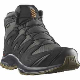 Muška obuća Salomon Xa Tracker Gore-Tex crna Black / Asphalt / Coyote Brown