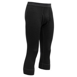 Muški funkcionalni donji veš Devold Expedition Man 3/4 Long Johns W/Fly crna Black
