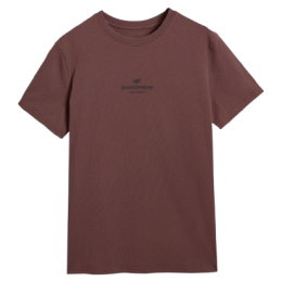 Muška majica 4F Tshirt M2961 smeđa DARK BROWN