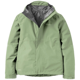 Ženska jakna Rab Downpour Jacket Wmns zelena