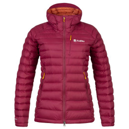 Ženska jakna od perja Rafiki Project W crvena red plum