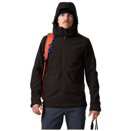 Muška softshell jakna Northfinder Anastacc crna black