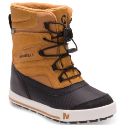 Dječje čizme za sniijeg Merrell Snow Bank 2.0 Waterproof smeđa Wheat/Black