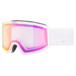 Skijaške naočale Uvex Provoqe V bijela WHITE MATT DL/PINK-CLEAR S0-2