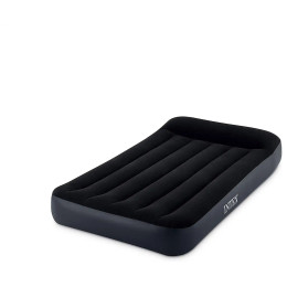 Dušek na napuhavanje Intex Twin Pillow Rest Classic tamno plava