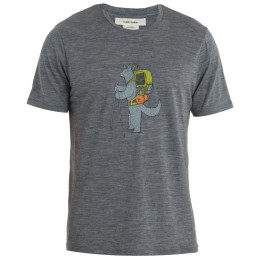 Muška majica Icebreaker M Mer 150 Tech Lite II SS Tee Tech Head siva