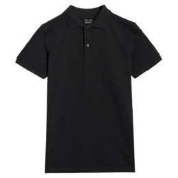 Dječja majica 4F Polo Shirt M614 crna DEEP BLACK