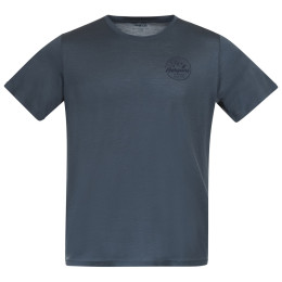 Muška majica Bergans Graphic Wool Tee tamno plava
