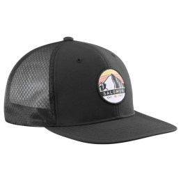 Šilterica Salomon Trucker Flat Cap crna Black/Black