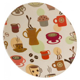 Tanjur Vango Bamboo Dinner Plate bež CoffeeCupPrint