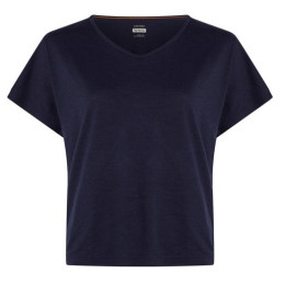 Ženska funkcionalna majica Icebreaker Women Mer 150 Lodge SS Tee tamno plava Midnight Navy
