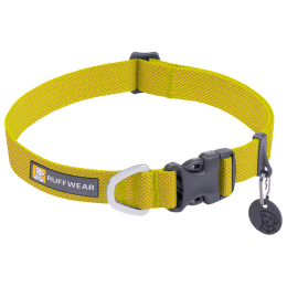 Ogrlica za psa Ruffwear Hi & Light™ Collar žuta Lichen Green