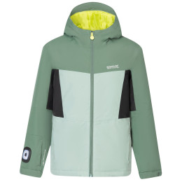 Dječja zimska jakna Regatta Beamz Dark Forest/Glacier Green svijetlo zelena Dark Forest/Glacier Green
