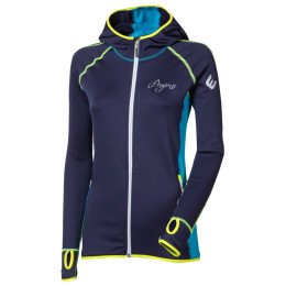 Ženska dukserica Progress Tispa Hoody plava TmModrá/Turquoise