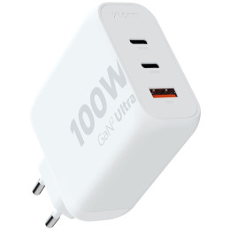 Punjač Xtorm 100W GaN2 Ultra Wall Charger bijela white