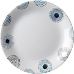 Tanjur Brunner Dinner plate ø 25 cm White bijela/plava