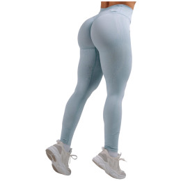 Ženske tajice Nebbia High-Waist Extra Push-Up Leggings Primal svijetlo plava LIGHT BLUE