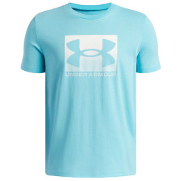 Dječja funkcionalna majica Under Armour UA B Boxed Sports Update SS Fresco Blue