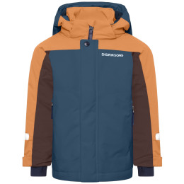 Dječja zimska jakna Didriksons Neptun Kids Jkt 5 Mountain Blue tirkizna Mountain Blue