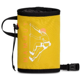 Vrećica za magnezij Mammut Gym Print Chalk Bag žuta