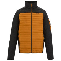 Muška jakna Regatta Ceden Hybrid smeđa PumpkSp/Blk