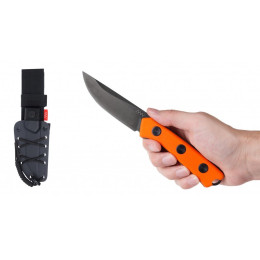 Nož Acta non verba P200 DLC/Plain Edge - Kydex