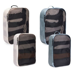 Set organizatora za robu Thule Packing cube set L siva/bijela bílá/Pond Gray