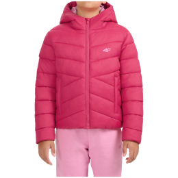 Dječja jakna 4F Down Jacket F0917 Hot Pink ružičasta Hot Pink