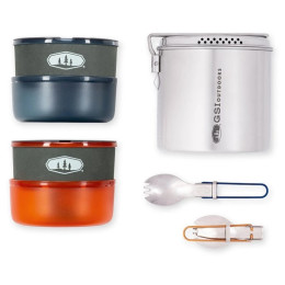 Set posuđa GSI Outdoors Glacier Dualist 1,8 l