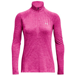 Ženska funkcionalna majica Under Armour Tech 1/2 Zip - Twist ružičasta