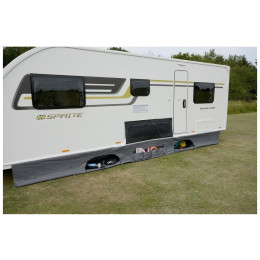 Cerada za prekrivanje Dometic Pro Organiser Skirt crna