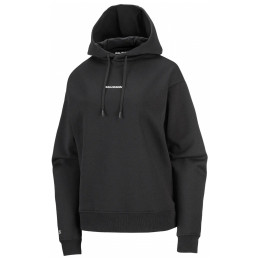 Ženska dukserica Salomon Logo Hoodie W crna DEEP BLACK