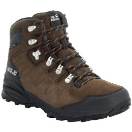 Muške cipele Jack Wolfskin Refugio Texapore Mid M smeđa Brown/Phantom